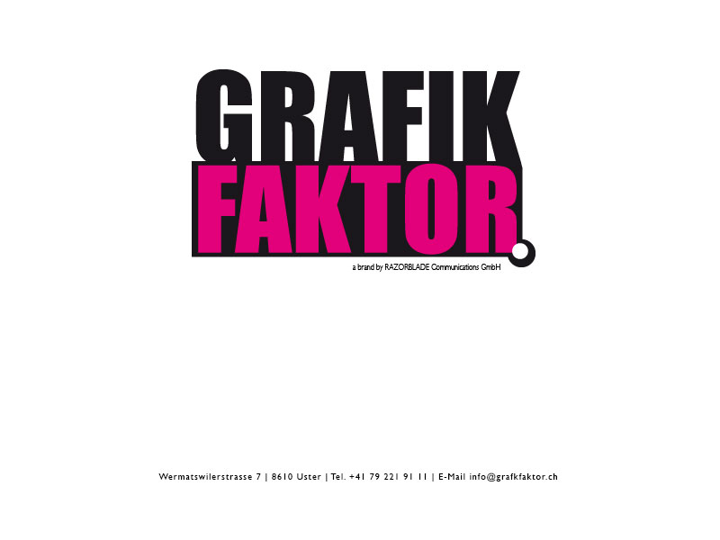 Grafikfaktor Zürcher Oberland